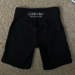 Calvin Klein Black Biker Shorts